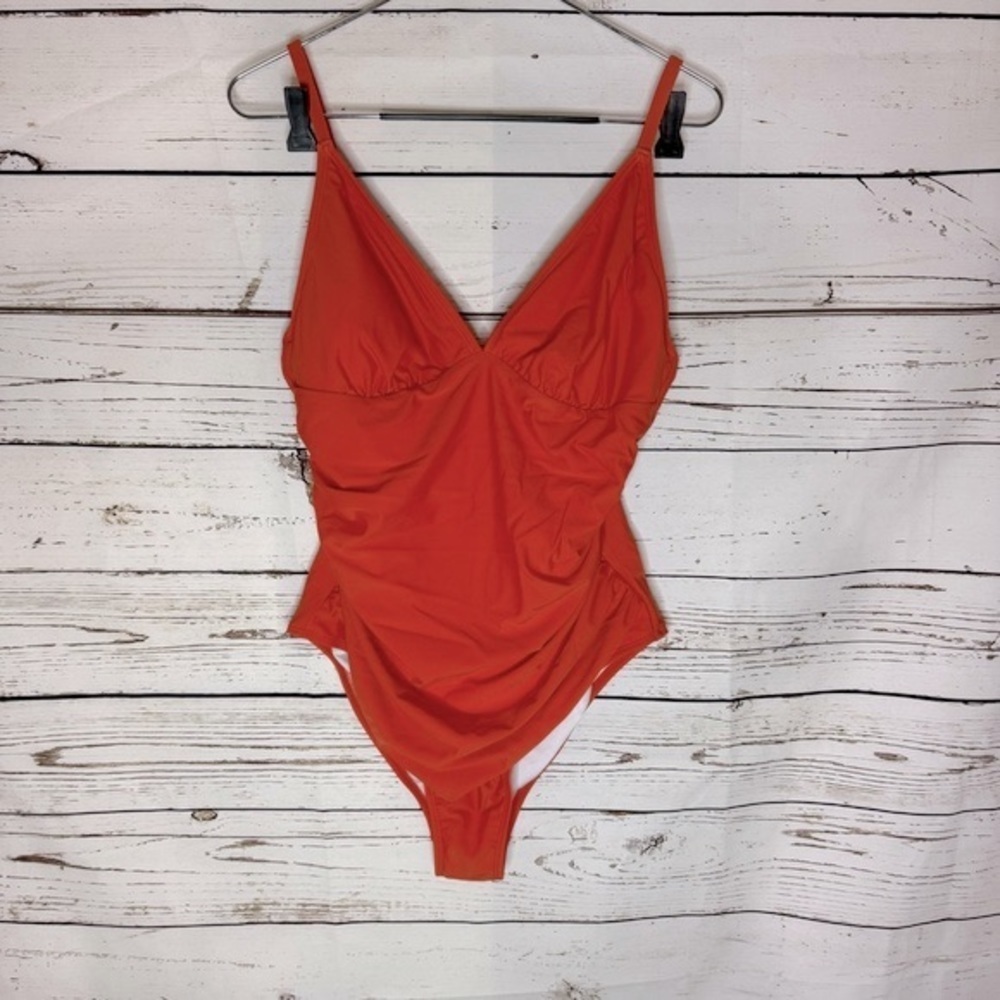 Cupshe Orange One Piece Swimsuit